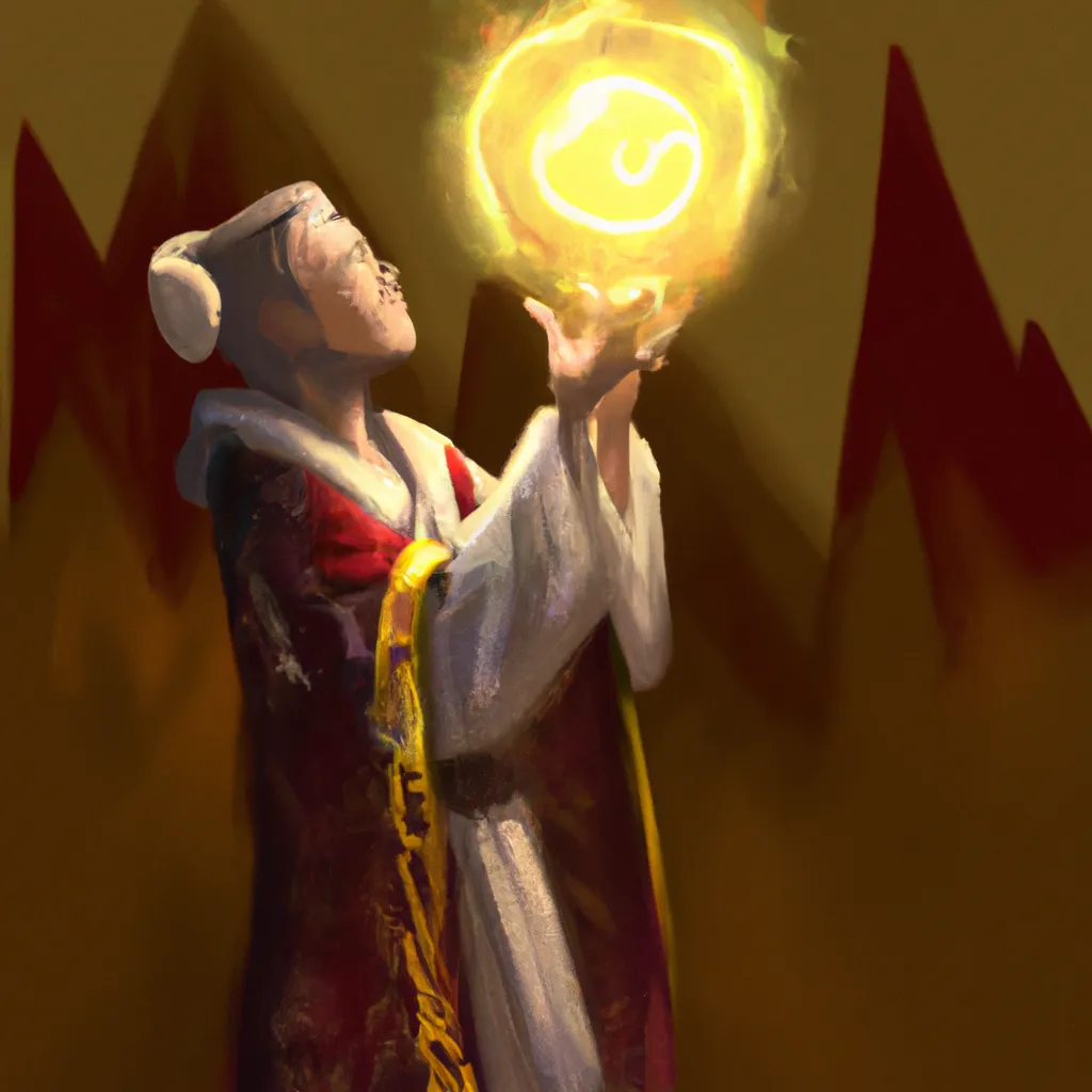 Ilustracao oraculo em sintonia com a luz