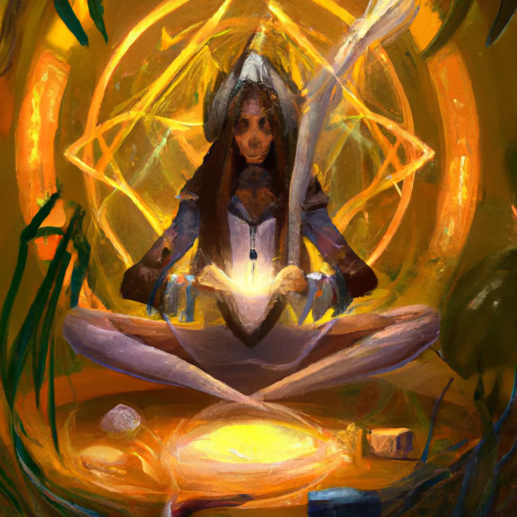 Ilustracao oraculo umbanda