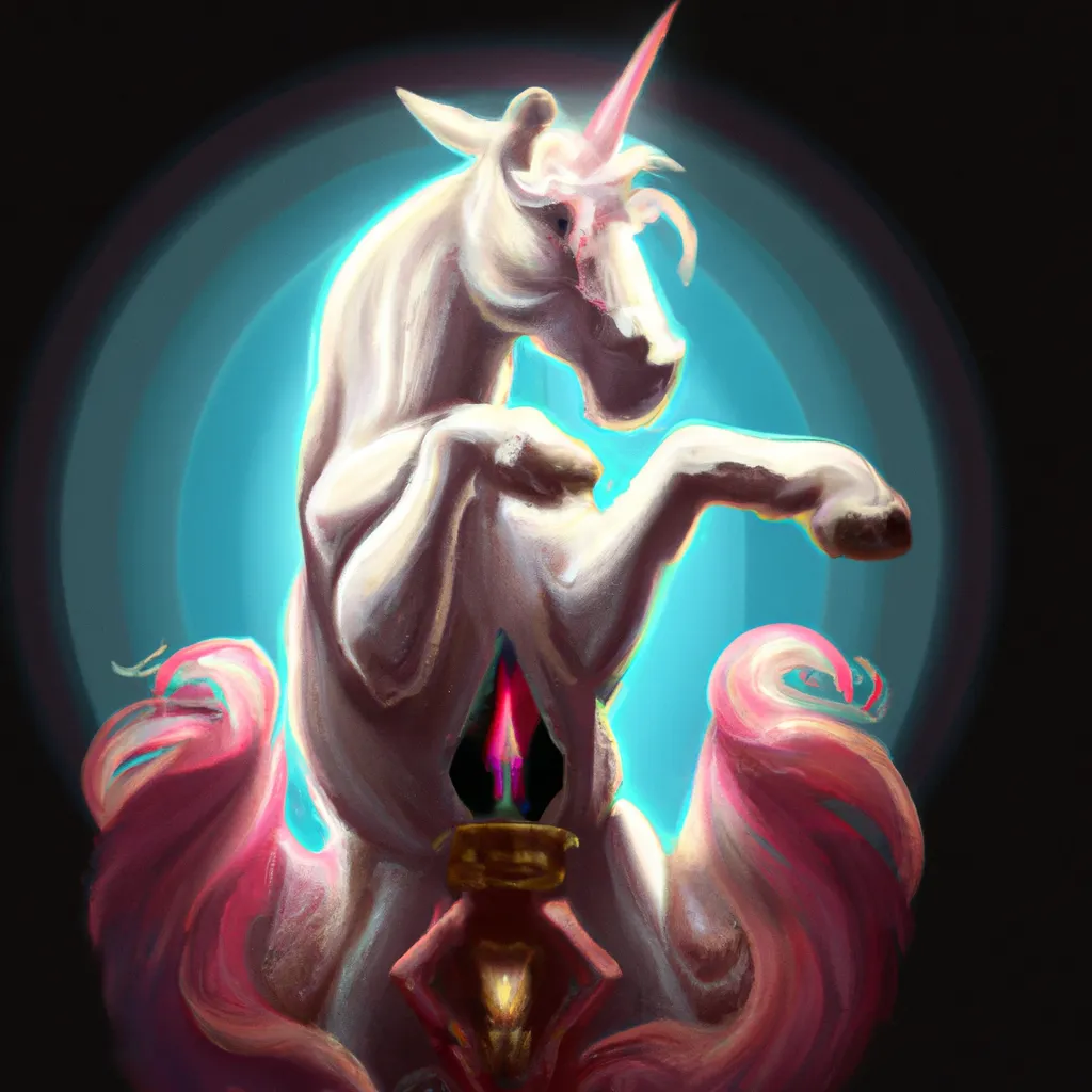 Ilustracao oraculo unicornios magicos