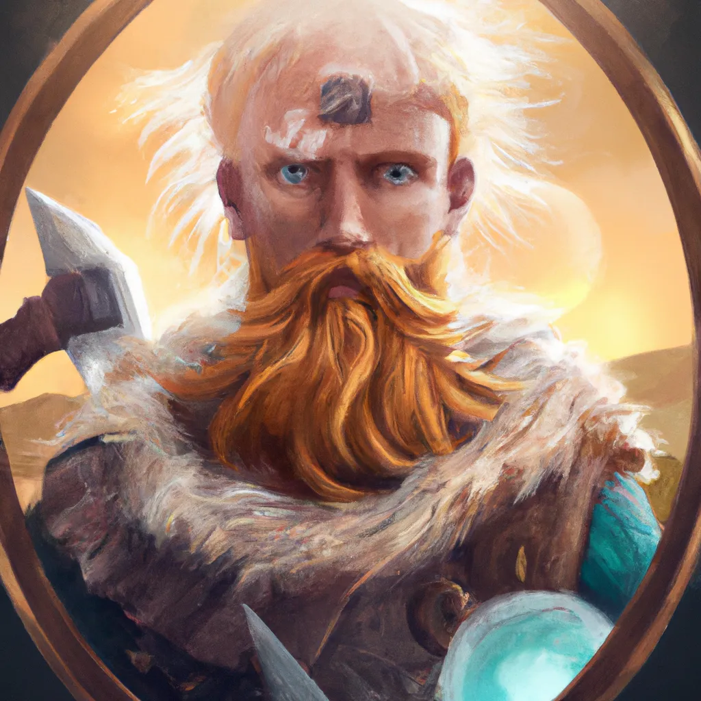 Ilustracao oraculo vikings