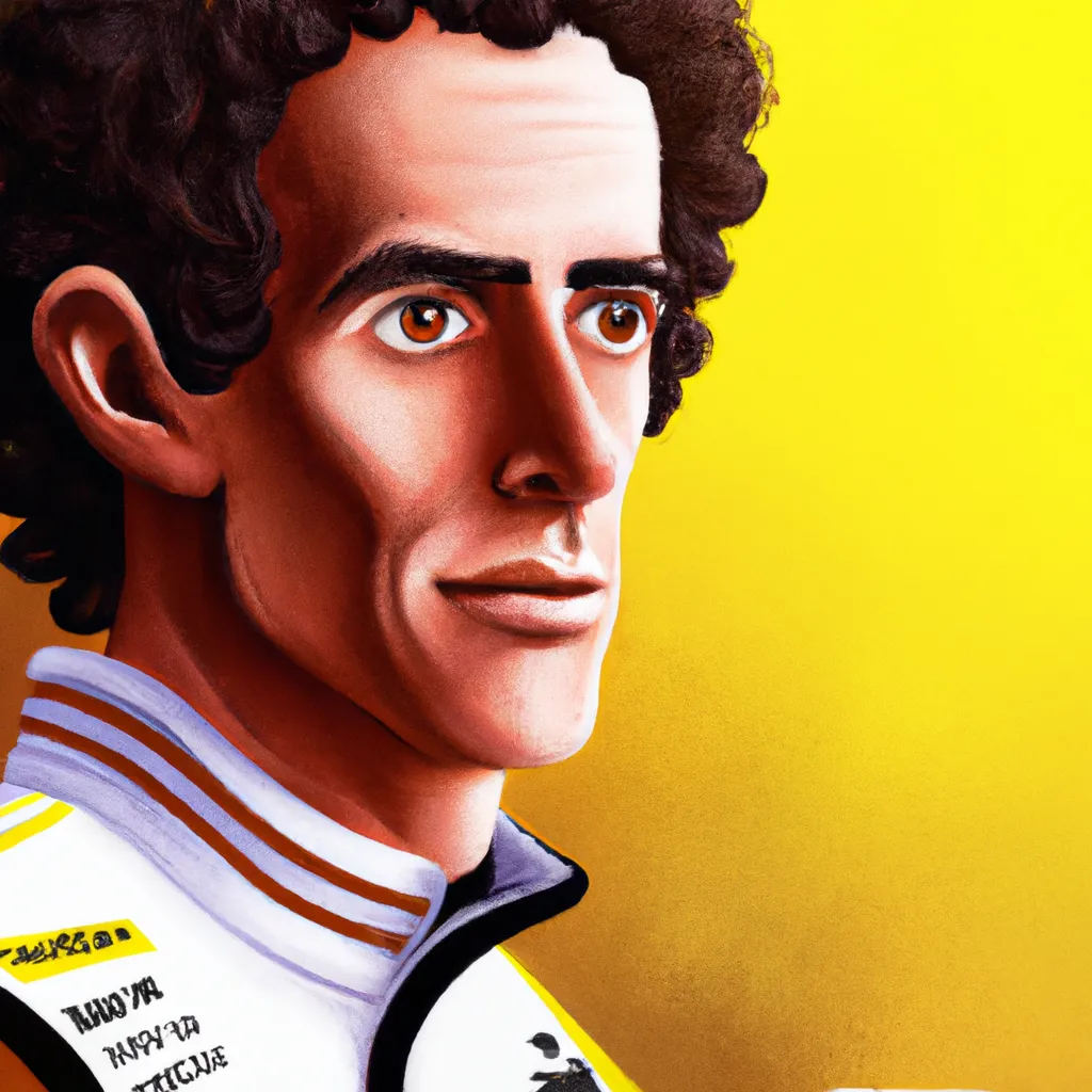 Ilustracao reencarnacao ayrton senna