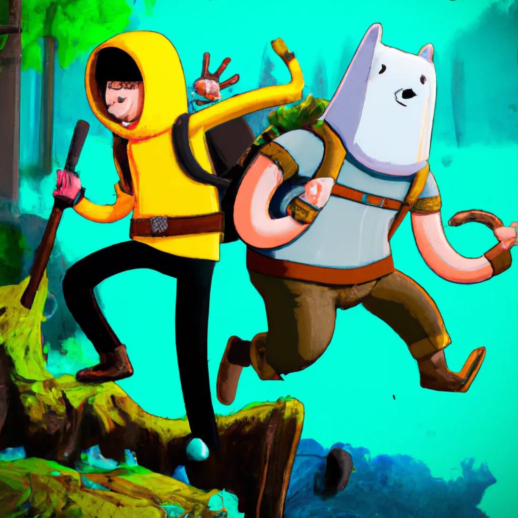 Ilustracao reencarnacao finn e jake