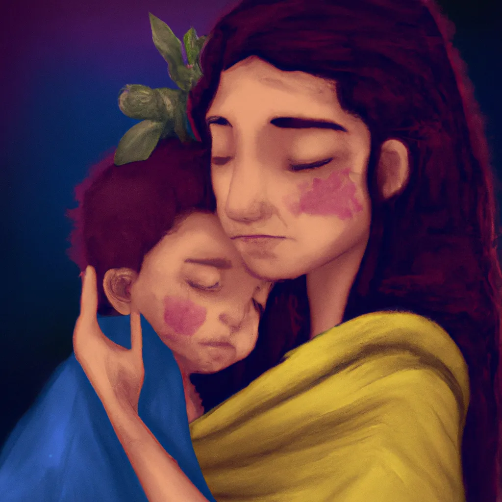 Reencarnação Mãe e Filho: Quando a Vida Se Repete em Círculos Eternos 7 Ilustracao reencarnacao mae e filho