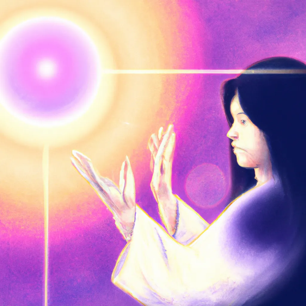 Ilustracao reiki a distancia