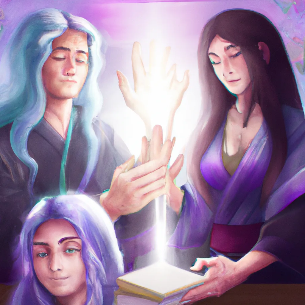 Ilustracao reiki curso