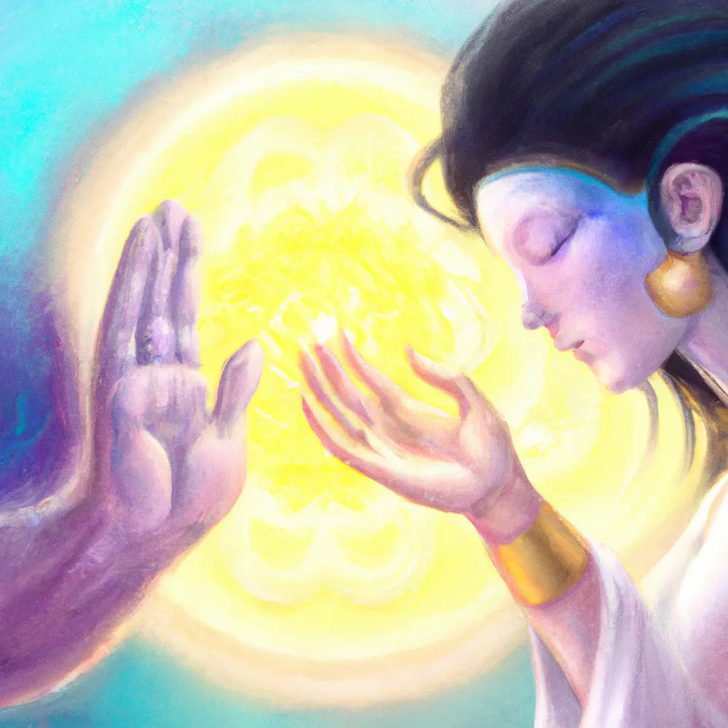 Ilustracao reiki historia