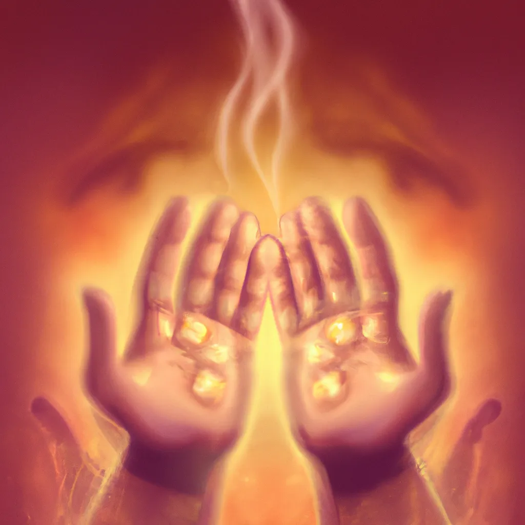Ilustracao reiki holy fire