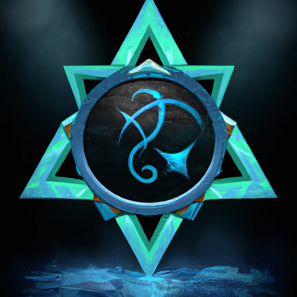 Ilustracao signo aquario 2023