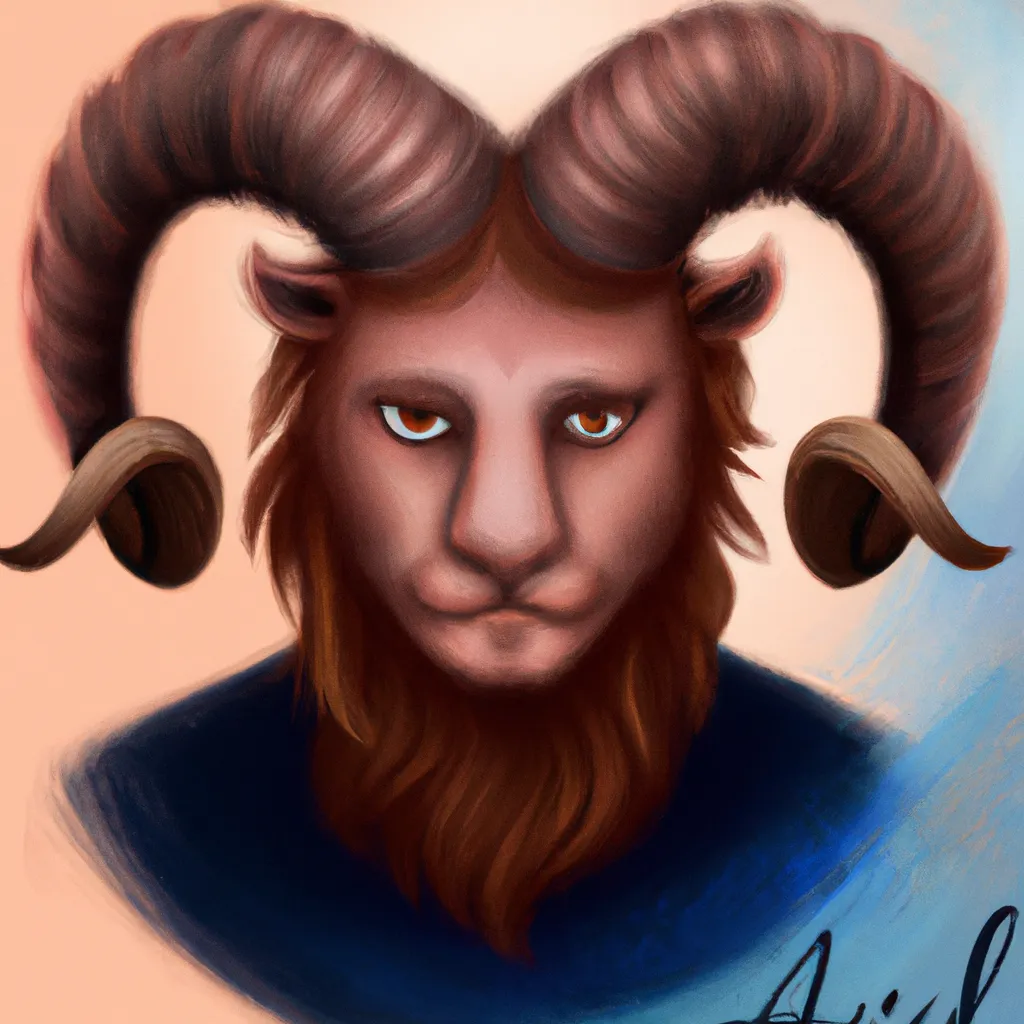 Descubra Como o Signo de Áries Influencia Sua Vida! 7 Ilustracao signo aries