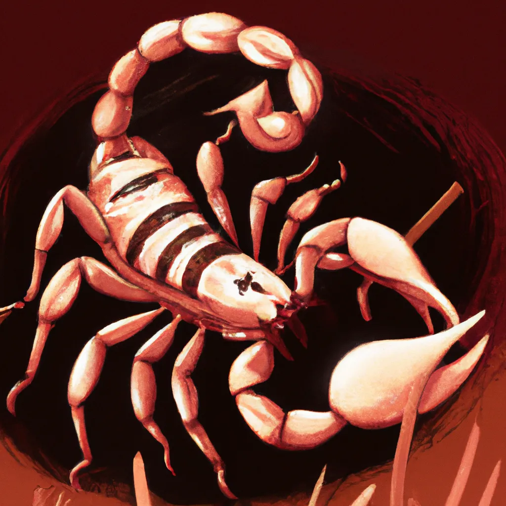 2023: O Ano do Signo Escorpião e Suas Revelações! 7 Ilustracao signo escorpiao 2023