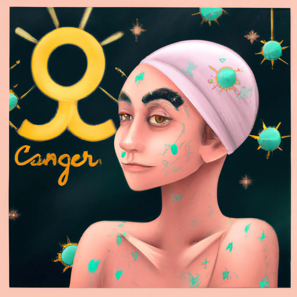 Ilustracao signo hoje cancer
