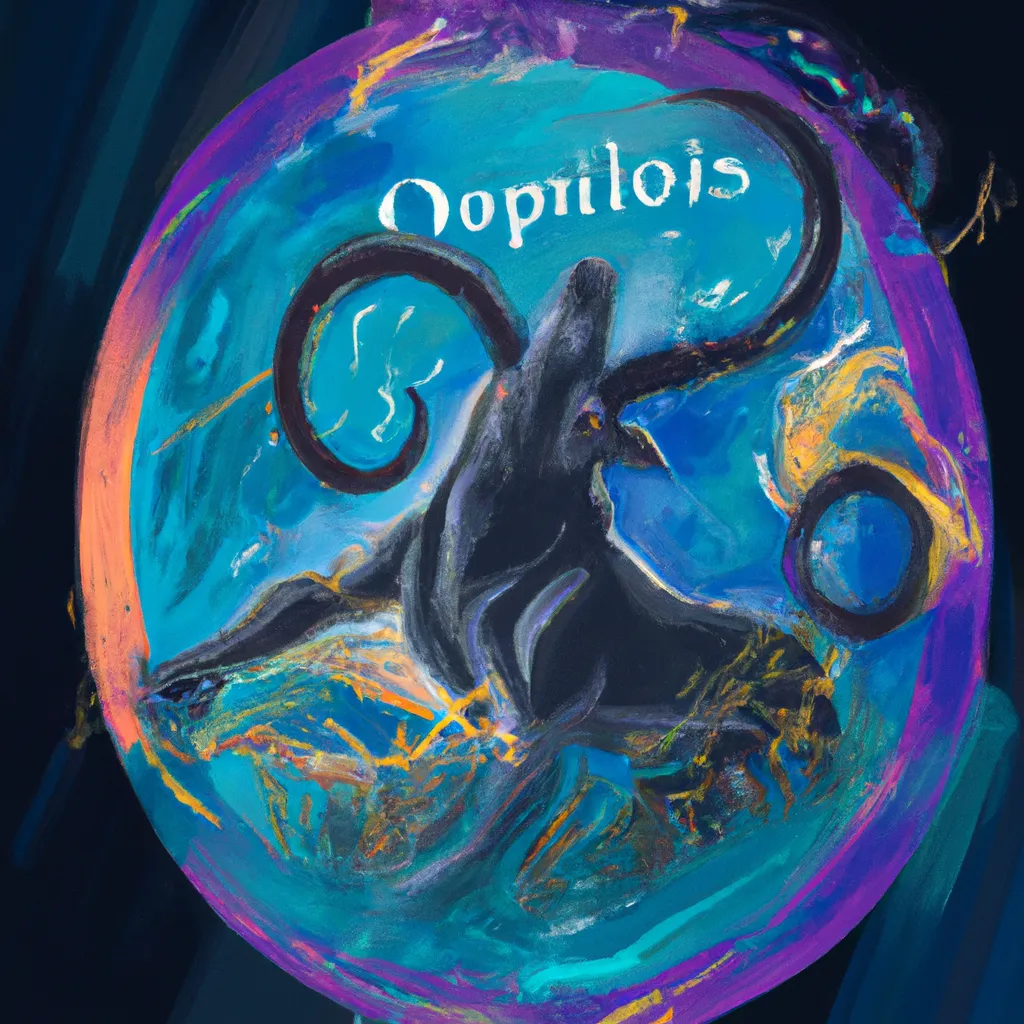 Ilustracao signo ophiuchus