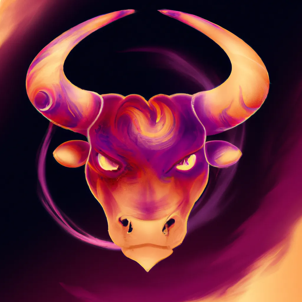 Ilustracao signo que combina com touro