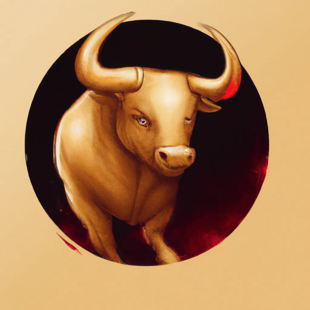 Ilustracao signo touro hoje