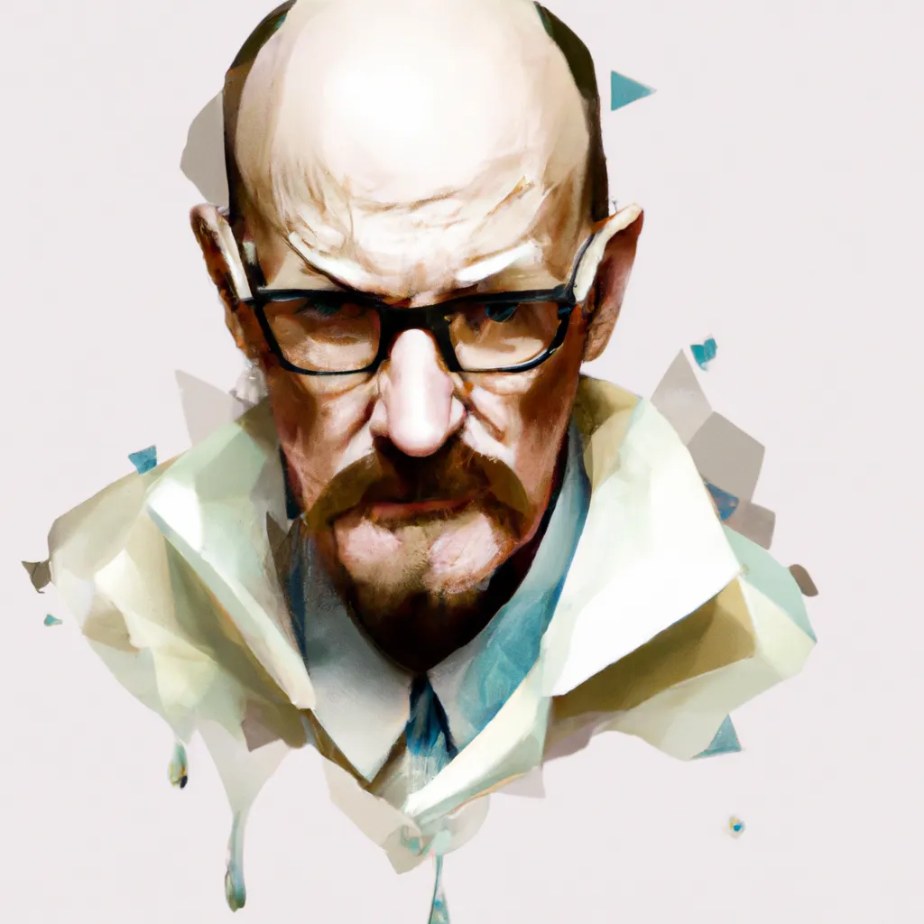Ilustracao signo walter white