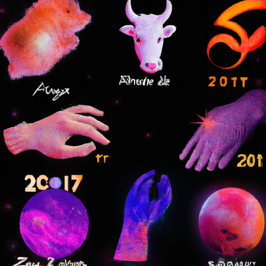 Ilustracao signos com mais sorte em 2023