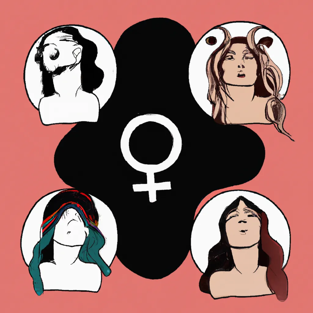 Ilustracao signos femininos que mais traem