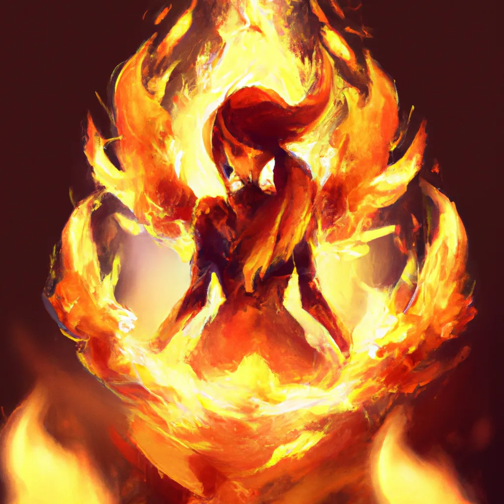 Ilustracao signos fogo
