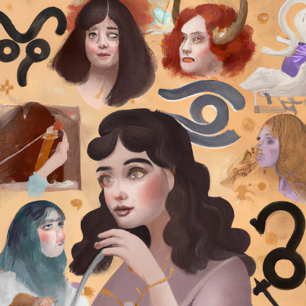 Ilustracao signos nascidos em janeiro