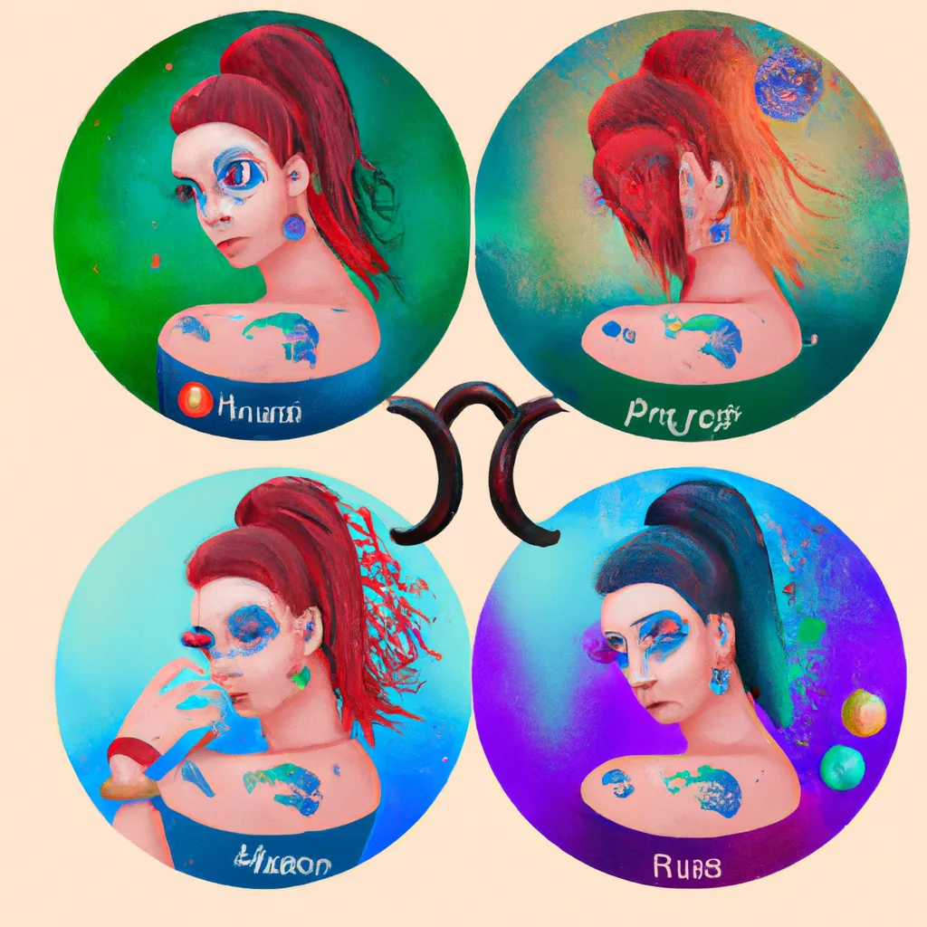 Ilustracao signos personalidade