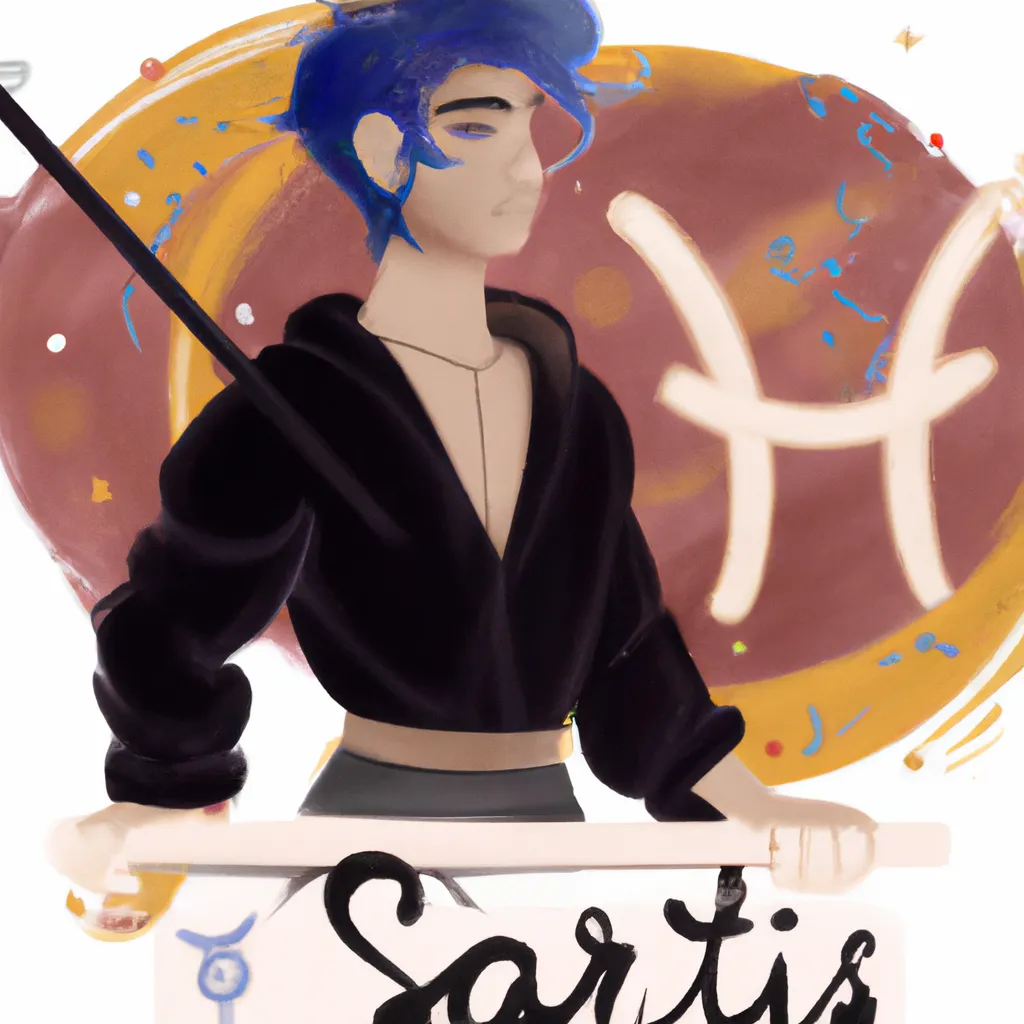 Ilustracao signos sagitario hoje
