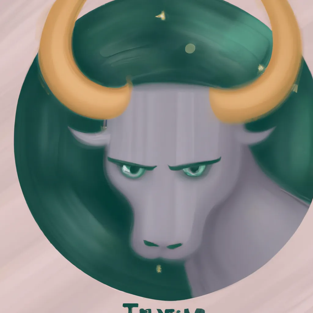 Ilustracao signos touro personalidade