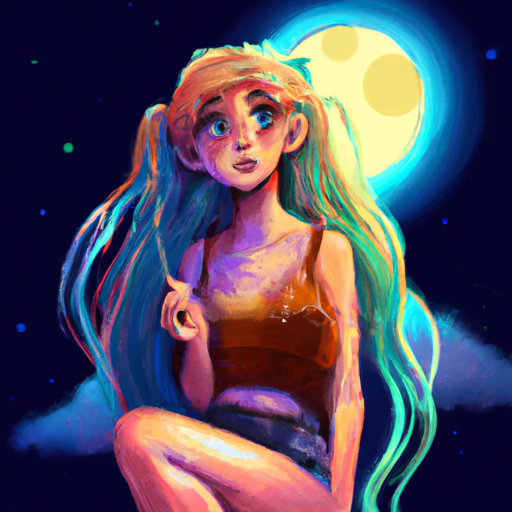 Ilustracao simpatias lua minguante
