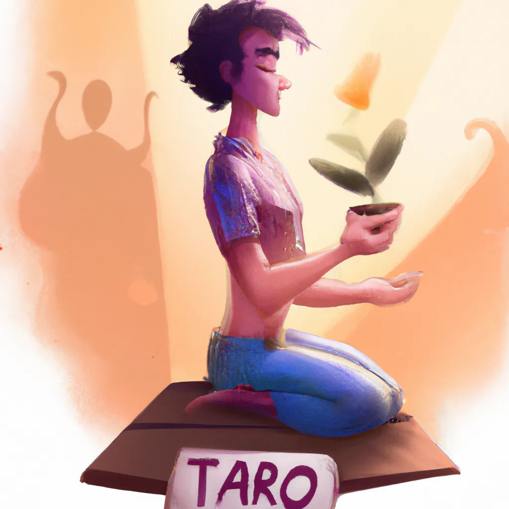 Ilustracao taro a jornada do ser