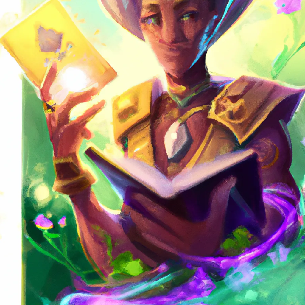 Ilustracao taro livro