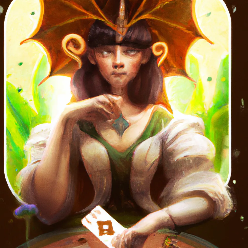 Ilustracao taro madame lenormand
