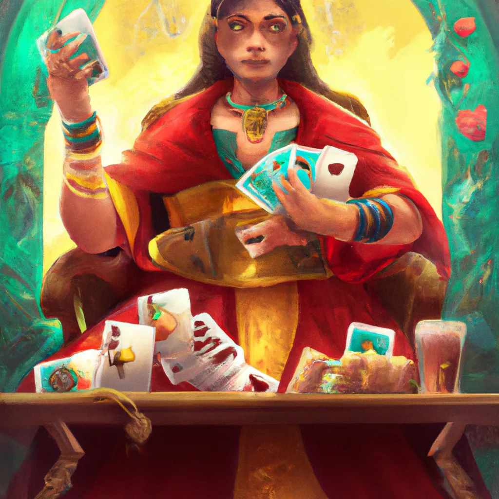 Descubra o Seu Futuro com o Tarot Cigano! 7 Ilustracao tarot cigano