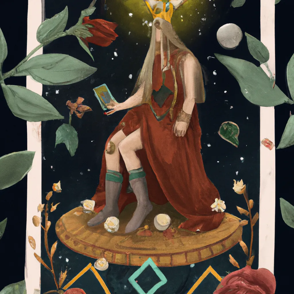 Ilustracao tarot do dia