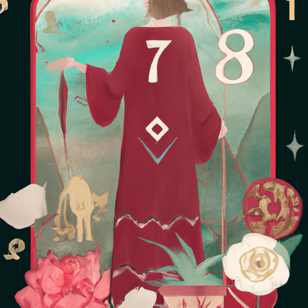 Ilustracao tarot e numerologia
