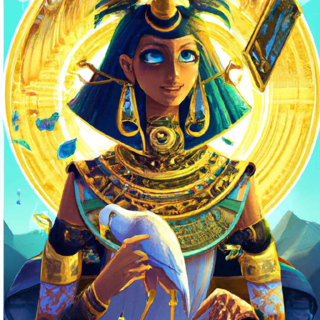 Descubra o Poder do Tarot Egípcio e Torne-se Mais Consciente de Seus Caminhos! 7 Ilustracao tarot egipcio