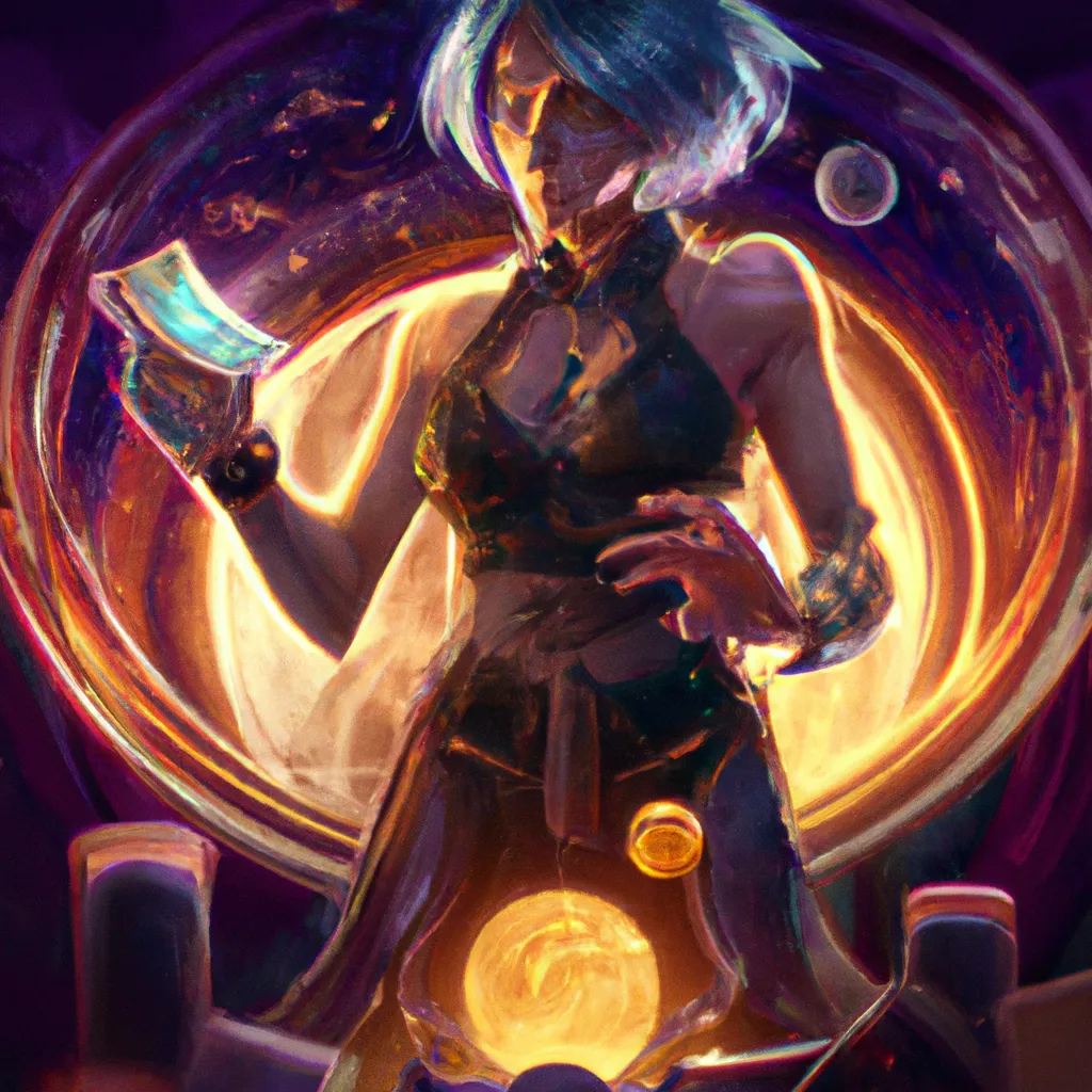 Descubra o Seu Futuro com o Tarot: Revelações Surpreendentes! 7 Ilustracao tarot futuro