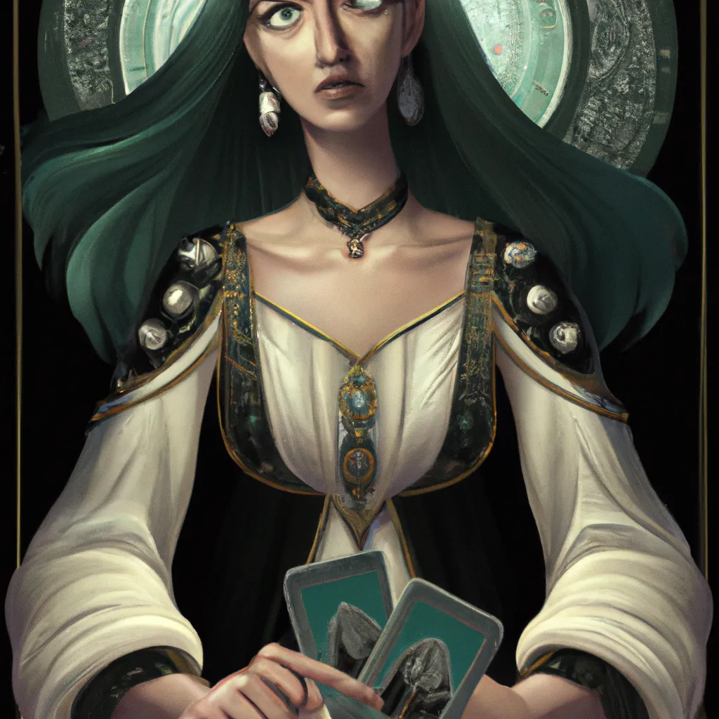 Ilustracao tarot hecate