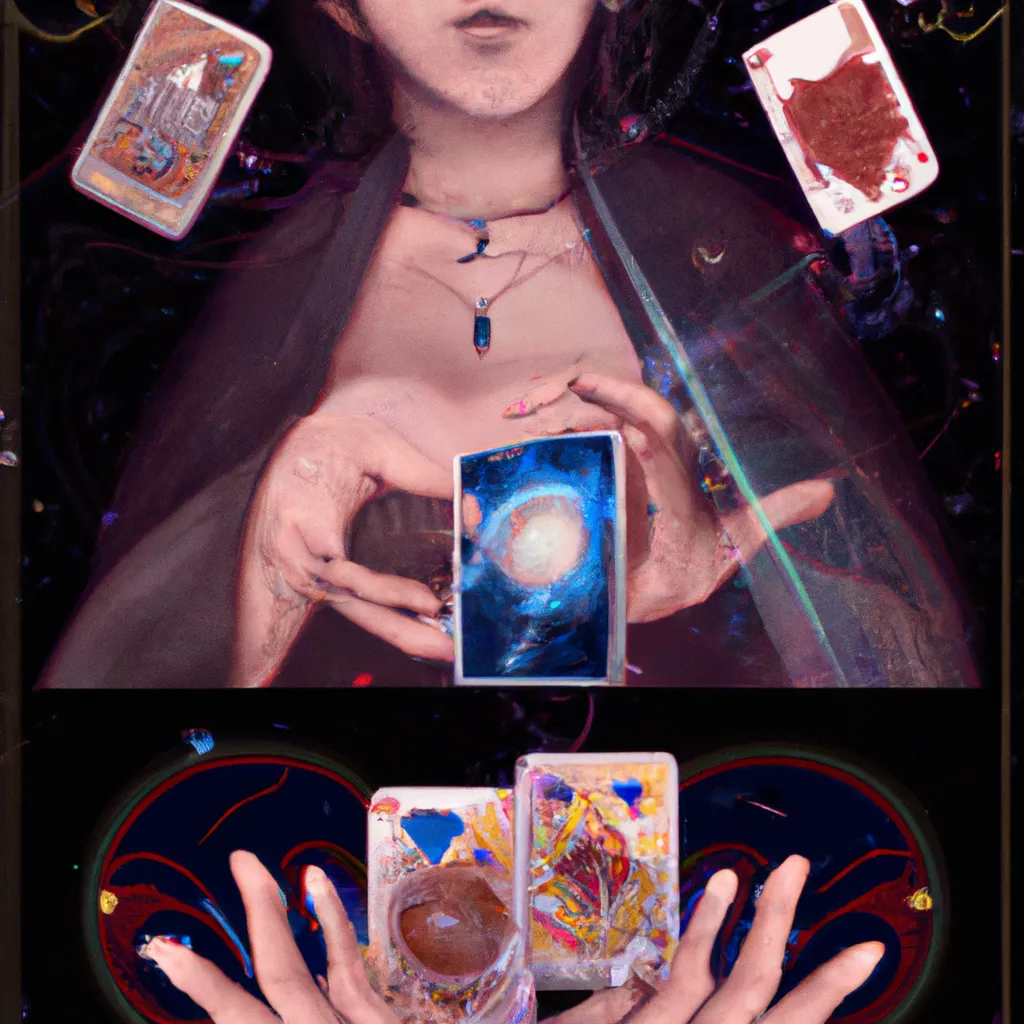 Ilustracao tarot interativo
