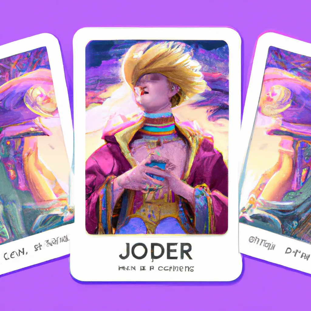 Ilustracao tarot jojo