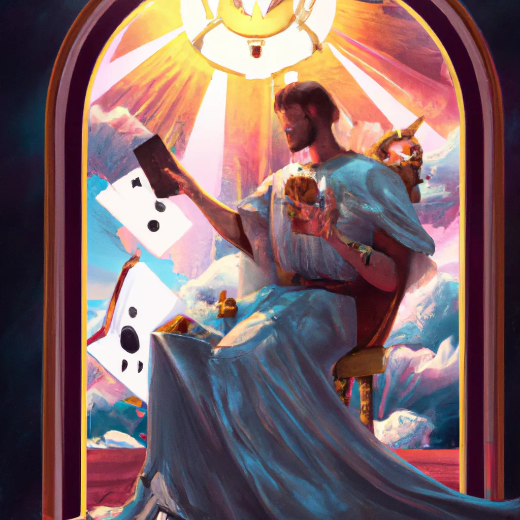 Ilustracao tarot julgamento