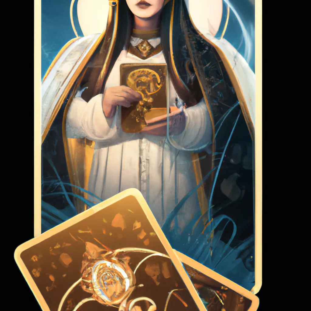 Ilustracao tarot karma