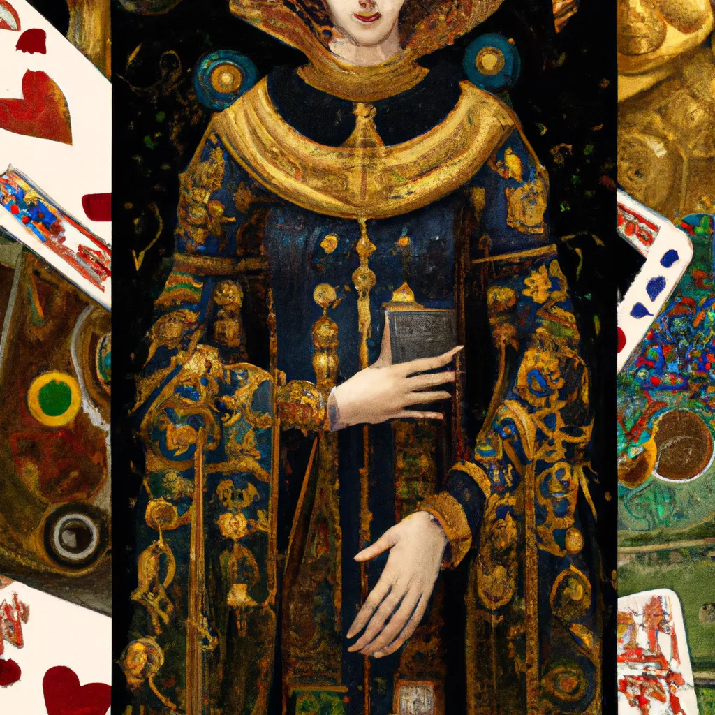 Ilustracao tarot klimt