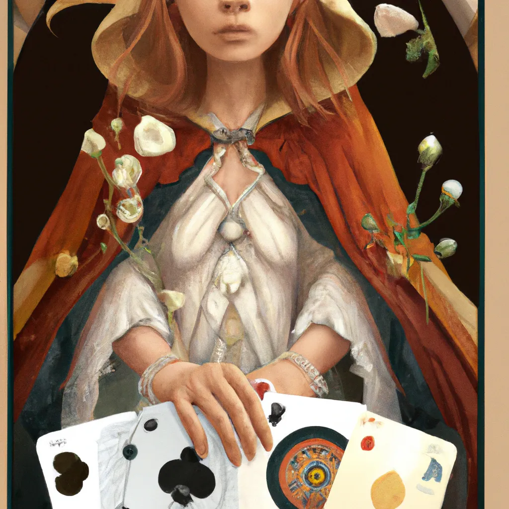 Ilustracao tarot lenormand