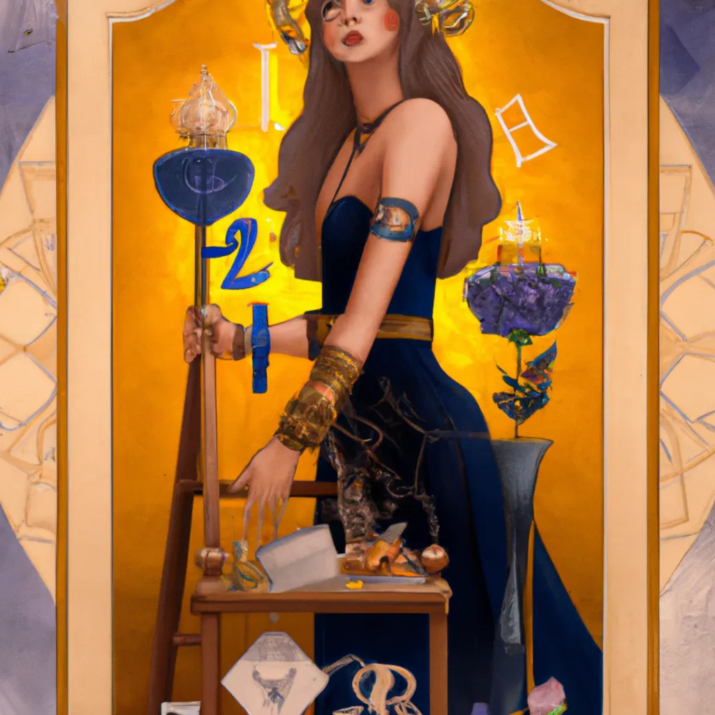 Ilustracao tarot libra janeiro 2023