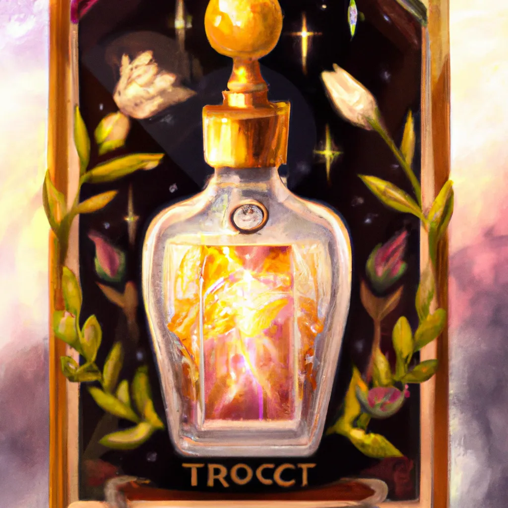 Ilustracao tarot perfume