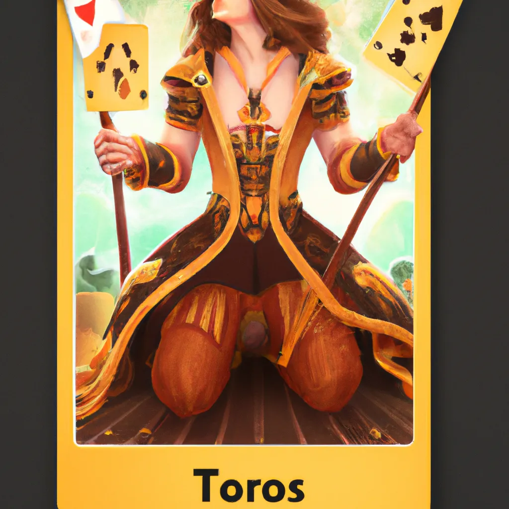 Ilustracao tarot quatro de ouros