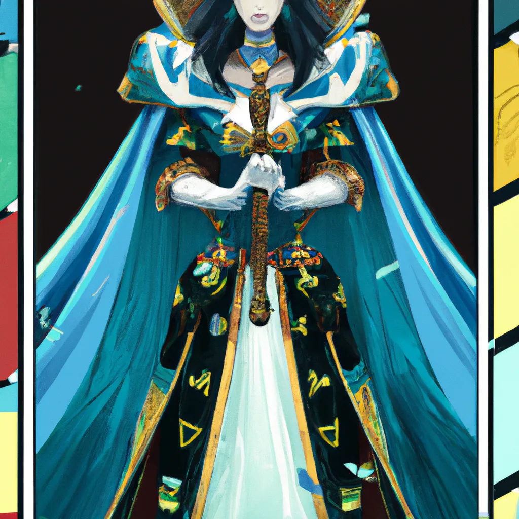 A Revelação do Tarot Rainha de Espadas: O Que Ela Significa e o Que Você Precisa Saber! 7 Ilustracao tarot rainha de espadas