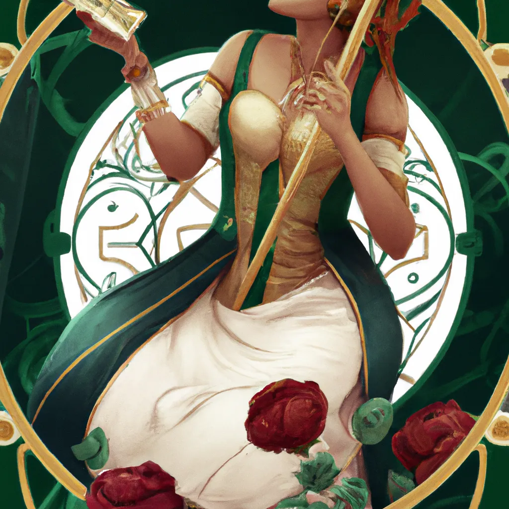 Ilustracao tarot roda da fortuna