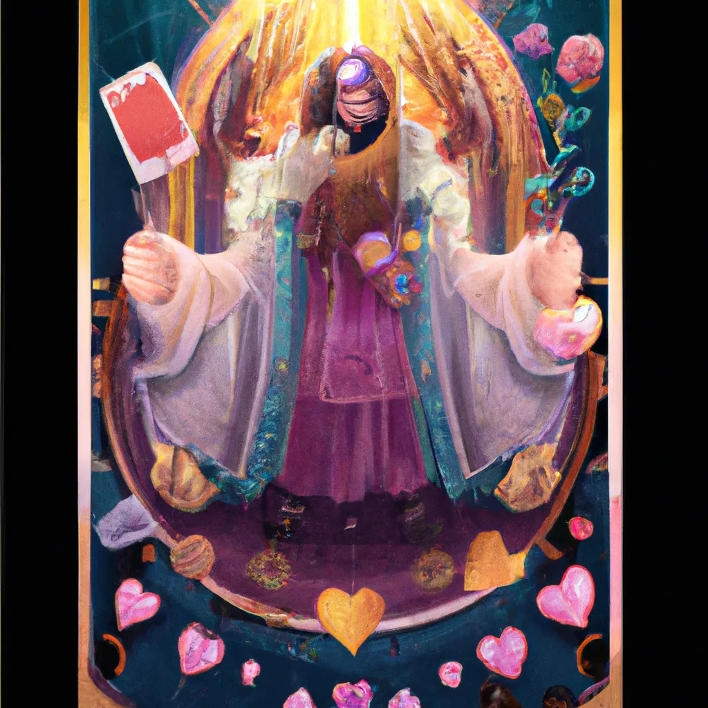 Ilustracao tarot vida amorosa