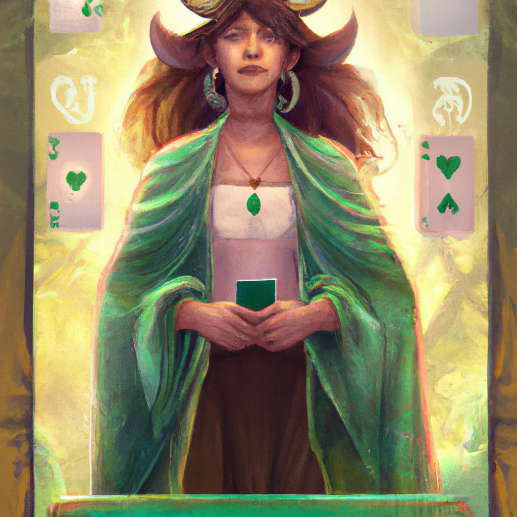 Ilustracao tarot virtual