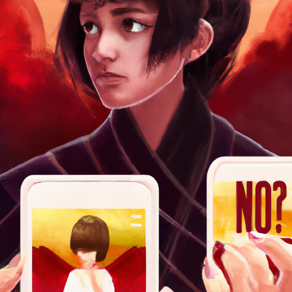 Ilustracao tarot yes no answer